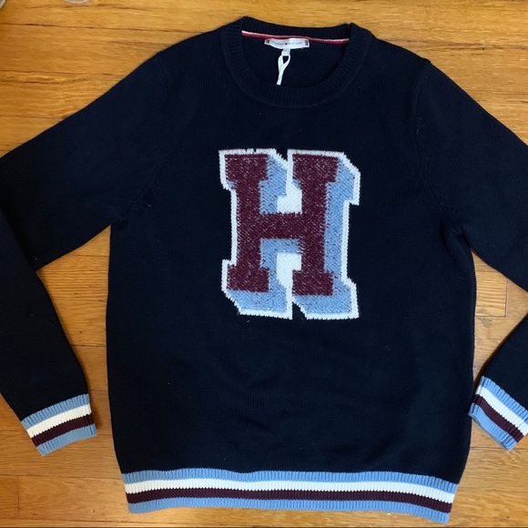 Tommy Hilfiger Other - Tommy Hilfiger monogram sweater boys size S